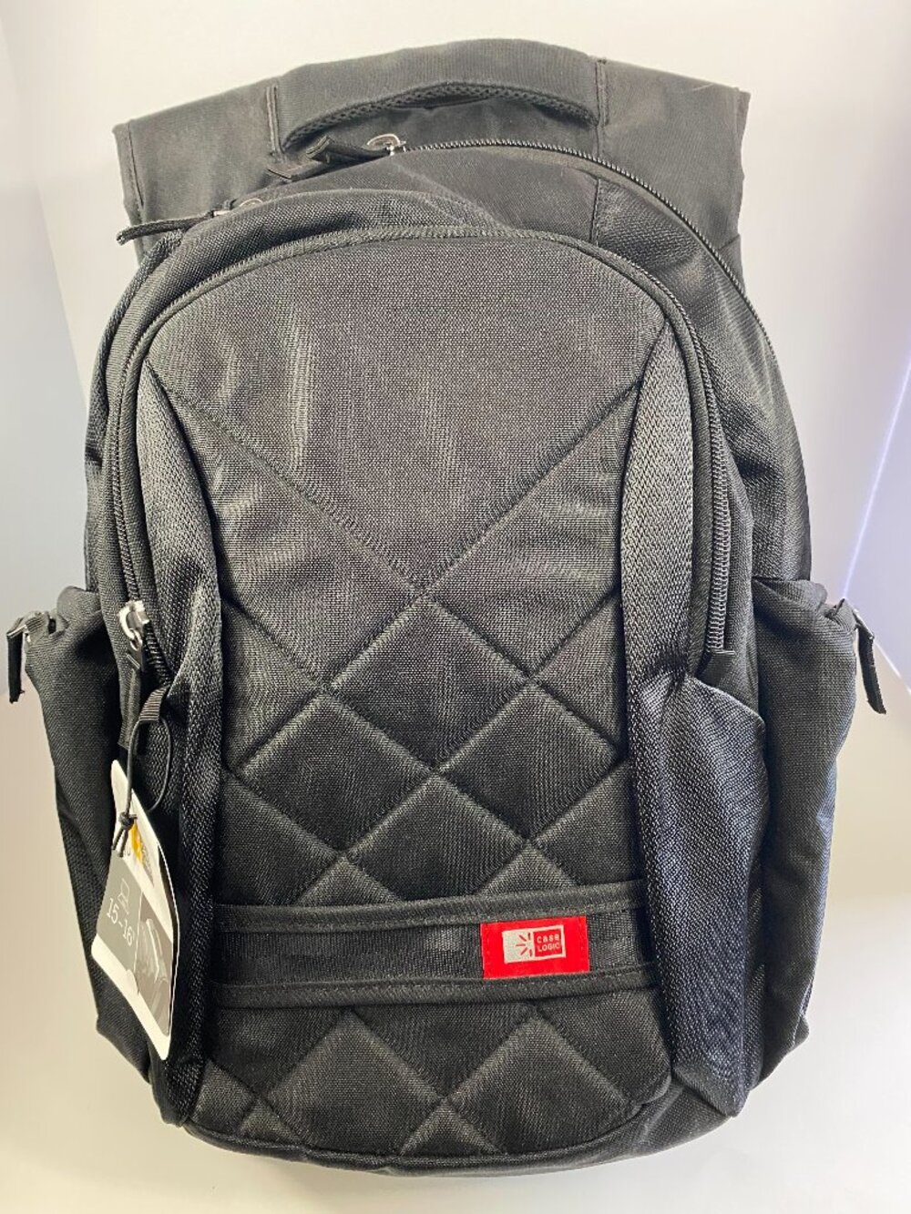 Case Logic Black Backpack Laptop Case For 15"-16" Notebook